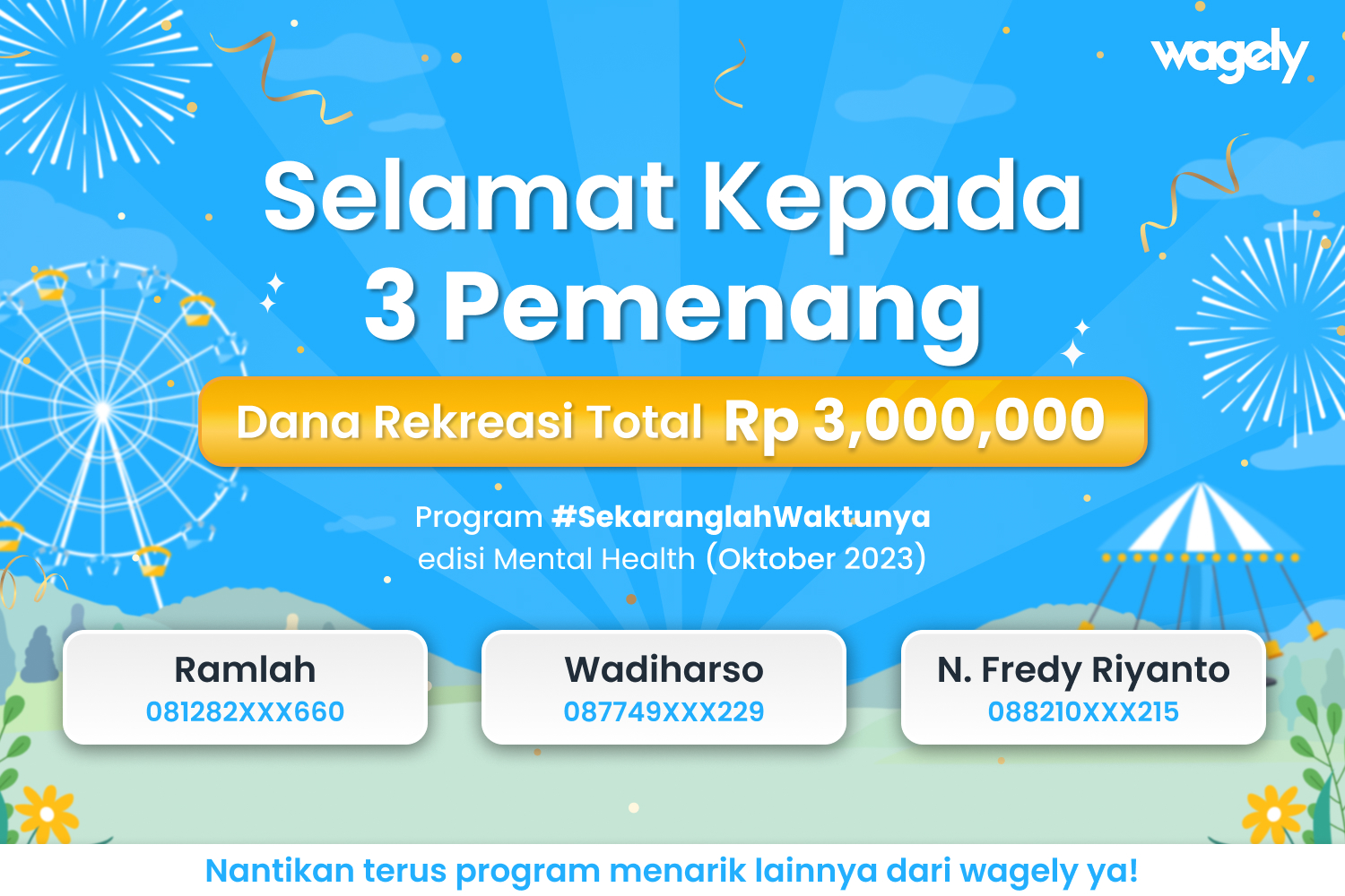 Daftar Pemenang Dana Rekreasi-1