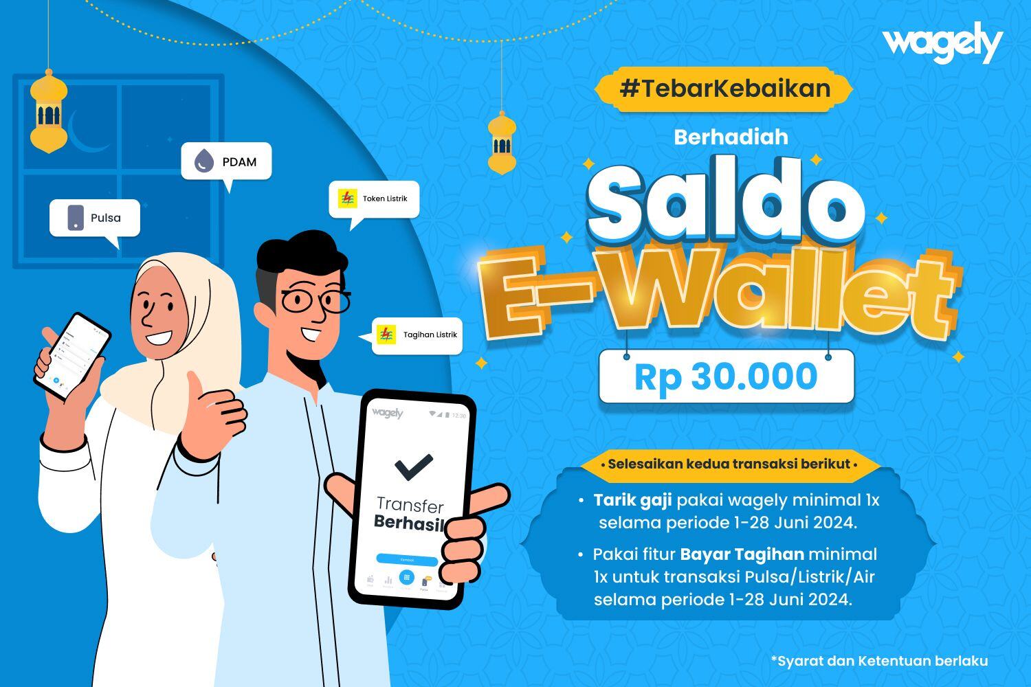 e-wallet #tebarkebaikan